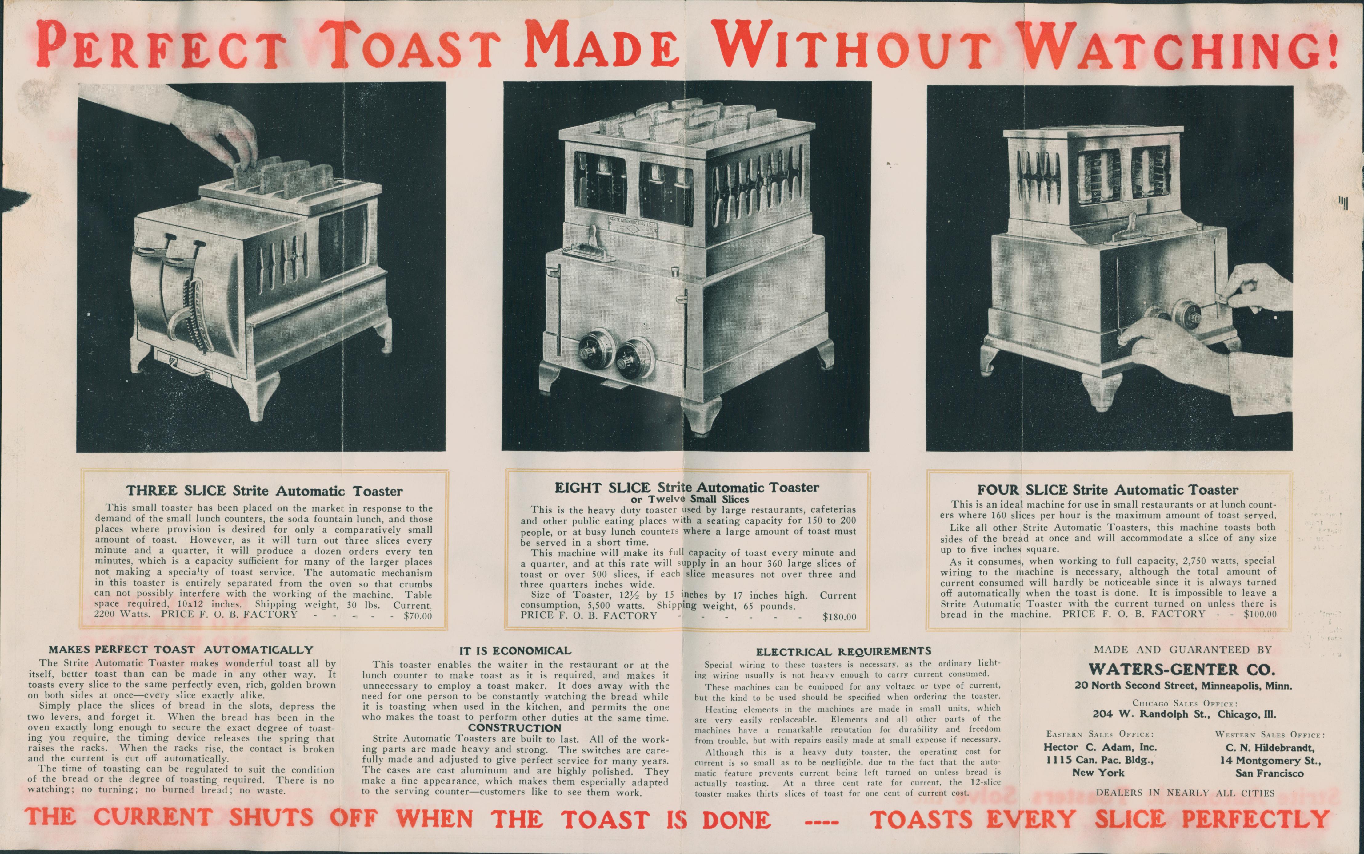 How does a outlet toaster work